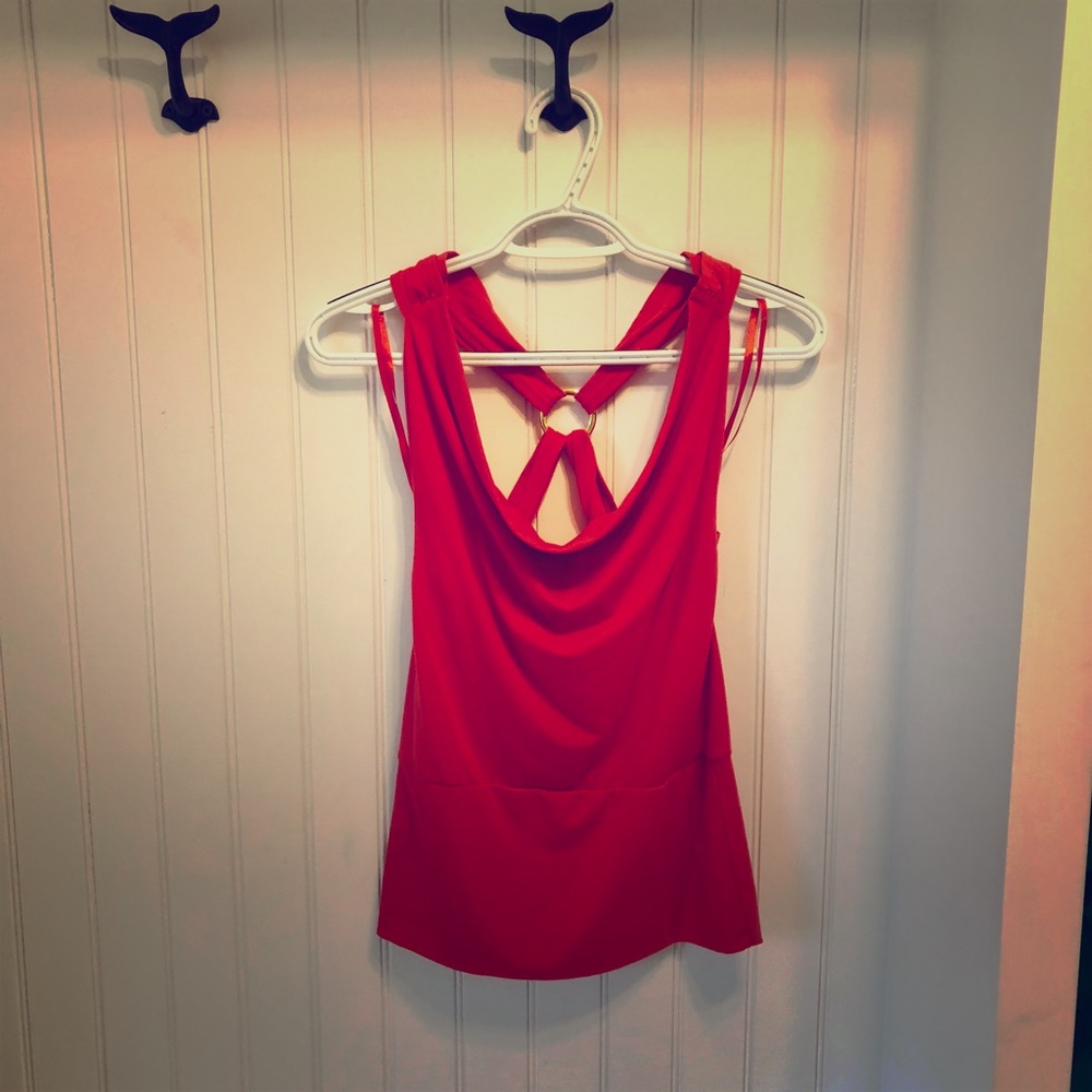 Fun cross back tank